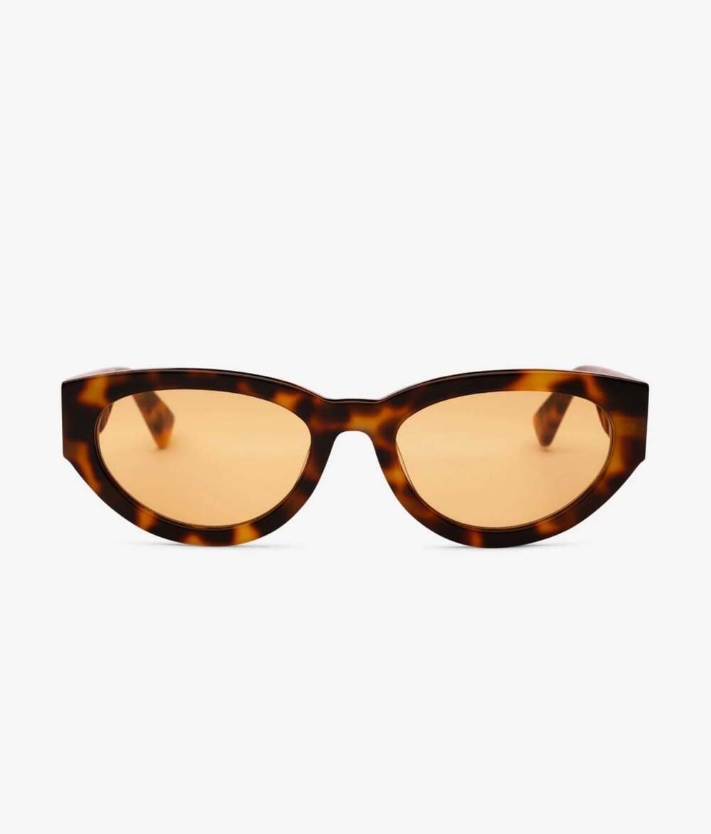 AUDREY Tortoise Yellow - Cateye Sunglasses